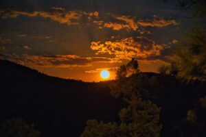 Orange Moonrise
